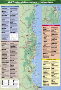 States and territories of Australia / Atherton Tableland / Yungaburra /  Queensland / Malanda /  Queensland / Blencoe Falls / Lake Tinaroo / Millaa Millaa /  Queensland / Millaa Millaa Falls / Daintree National Park / Far North Queensland / Geography of Australia / Geography of Queensland