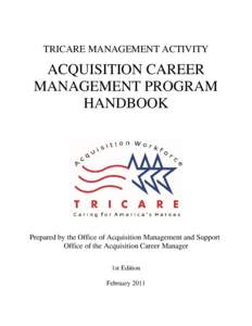 TRICARE Acquisition Career Management Handbook