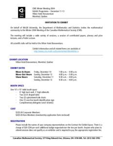 Microsoft Word - Invitation to Exhibit, 10 24.doc
