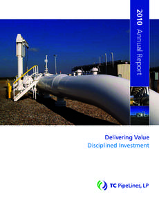 2010 Annual Report Delivering Value Disciplined Investment Financial Highlights 2006