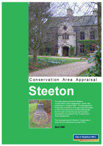 Conservation Area Appraisal  Steeton