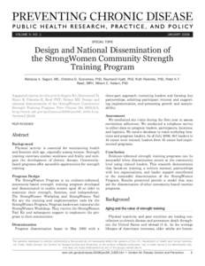Strongwoman / Physical Activity Guidelines for Americans / Strength training / National Institutes of Health / Physical therapy / WIC / Medicine / Health / Exercise