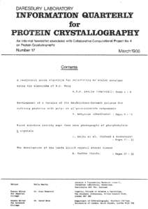 Chemistry / Diffraction / Crystallography / Protein structure / Integral transforms / Crystal / Electron density / Fourier transform / Electron / Mathematical analysis / Physics / Fourier analysis