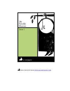 FREE PREVIEW FROM WWW.OXANDPIGEON.COM  The Portable Museum An Electronic Journal of Literature in Translation  Issue 1