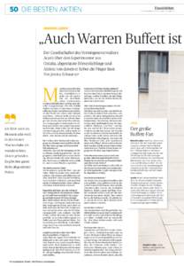 50 DIE BESTEN AKTIEN  WOCHENENDEAPRIL 2016, NR. 78 HENDRIK LEBER