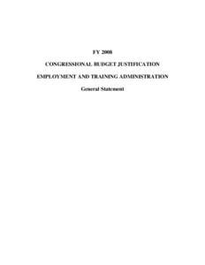 Employment and Training Administration / Workforce Investment Act / Workforce development / ETA / United States Department of Labor / Unemployment / Employment / Georgia Department of Labor / Oklahoma Employment Security Commission / Government / Politics / Workforce Innovation in Regional Economic Development