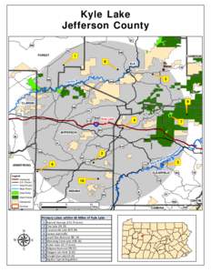 Mahoning Creek / Ridgway Reservoir / Geography of Pennsylvania / Pennsylvania / Curwensville Lake