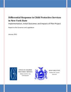 Differential Response in Child Protective Services in New York State