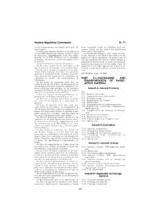 rfrederick on PROD1PC67 with CFR  Nuclear Regulatory Commission Pt. 71