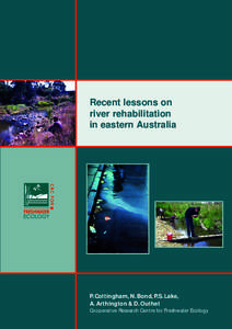 Recent lessons on river rehabilitation in eastern Australia P. Cottingham, N. Bond, P.S. Lake, A. Arthington & D. Outhet