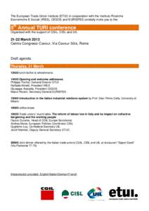 Microsoft Word - agenda TURI conference 2013