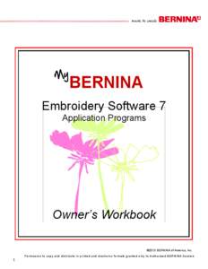 Embroidery / Quilt / Appliqué / Double-click / Paint / Bernina Sewing Machine / Textile arts / Needlework / Cross-stitch