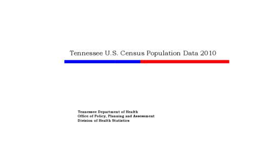 2010 Census Population Data