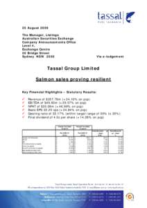 Income / Financial ratios / Dividend / Rate of return