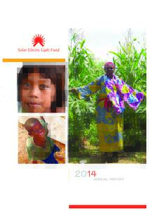 2014  ANNUAL REPORT Whole Village Development Model