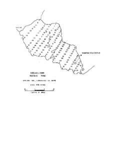 WATCHIC POND Standish Twp., Cumberland Co., Me. U.S.G.S. Standish, Me., (7.5’) Fishes Rainbow smelt Smallmouth bass