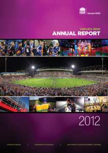 Venues NSW - Annual Report 2012