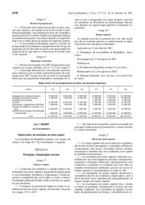 6358  Diário da República, 1.ª série — N.º 174 — 10 de Setembro de 2007 Artigo 8.º Revisão da programação