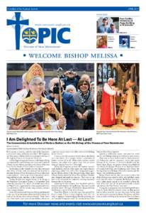 A section of the Anglican Journal 	  APRIL 2014 IN THIS ISSUE  Post-Conflict