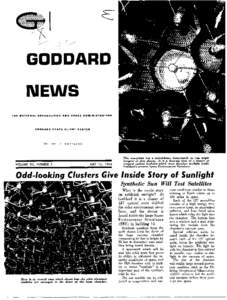 /  GODDARD NEWS THE NATIONAL AERONAUTICS AND SPACE ADMINISTRATION