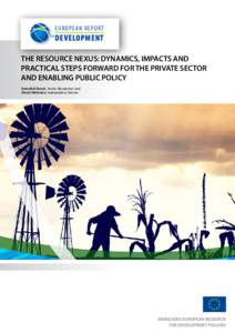 EUROPEAN REPORT OONN DEVELOPMENT  The Resource Nexus: Dynamics, Impacts and