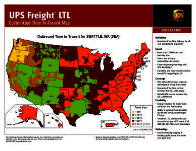 Shipping / UPS Freight / LTL / Less than truckload shipping / Transport / Technology / Cargo