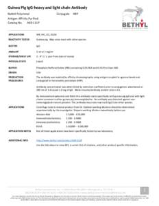 Biochemistry / Glycoproteins / Immune system / Laboratory techniques / Protein methods / ELISA / Antibody / Immunohistochemistry / Immunoglobulin G / Biology / Anatomy / Immunologic tests