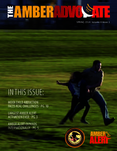 THE  AMBER IN THIS ISSUE: MOCK CHILD ABDUCTION