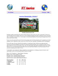 World Cricket League / ICC Americas Championship / Cricket in Brazil / Cricket Canada / Billy MacDermott / Argentina national cricket team / Cricket / Sports / Cricket in Argentina