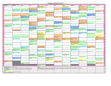 DDRC Schedule[removed]last updated 1 May 2011 January February