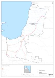 Carpentaria Shire Urban Flying-Fox Management Area map