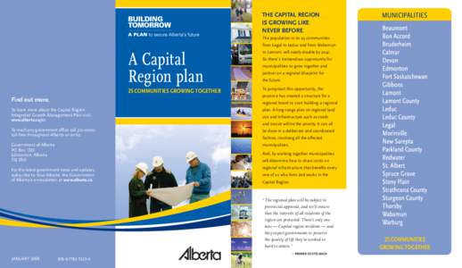 Geography of Canada / 2nd millennium / Regional municipality / Edmonton / Alberta / Edmonton Capital Region