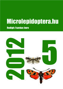 Microlepidoptera.hu[removed]Redigit: Fazekas Imre