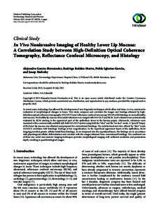 Hindawi Publishing Corporation Dermatology Research and Practice Volume 2013, Article ID[removed], 8 pages http://dx.doi.org[removed][removed]Clinical Study