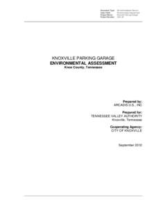 Microsoft Word - Knox Parking Garage Environmental Assessment.docx