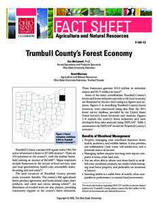 Trumbull County’s Forest Economy