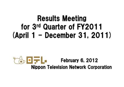 Microsoft PowerPoint - 【English WEB】FY11_ 3Q.pptx