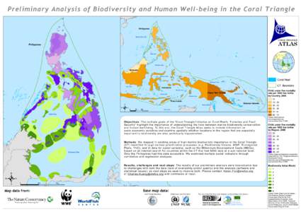 Marine ecoregions / Islands / Coral Triangle / Southeast Asia / Fisheries / Coral / Reef / Celebes Sea / Ecoregion / Physical geography / Coral reefs / Earth