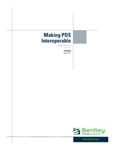White Paper: Making PDS Interoperable