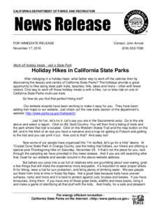 Geography of California / Henry W. Coe State Park / Trail / Point Mugu State Park / Morrow Mountain State Park / Portola Redwoods State Park / Geography of the United States / California state parks / Protected areas of the United States