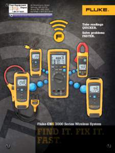 Electronic test equipment / Measuring instruments / Everett /  Washington / Fluke Corporation / Multimeter / Current clamp / Voltage / Volt / Meter / Electromagnetism / Technology / Measurement