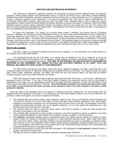 Contract law / Law / Private law / Royalty payment / Business / Indemnity / Contract / Copyright law of the United States / Publishing / Arbitral tribunal