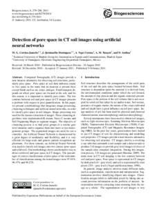 Biogeosciences, 8, 279–288, 2011 www.biogeosciences.netdoi:bg © Author(sCC Attribution 3.0 License.  Biogeosciences