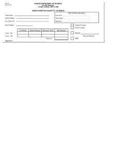 CG-25 Order Form for Cigarette Tax Indicia (Rev. 6-13)