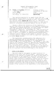 VERMONT ENVIRONMENTAL BOARD 10 V.S.A., Chapter 151 RE: Hickok and Boardman Referral Services, by