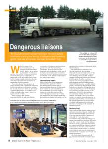 vehicle tracking  Dangerous liaisons The SCUTUM project has been looking at the use of EGNOS to enhance tracking and tracing of dangerous and hazardous goods; interview with project manager Antonella Di Fazio