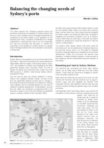 Geography of Sydney / Glebe Island / White Bay / Port Jackson / Port Kembla /  New South Wales / Darling Harbour /  New South Wales / Suburbs of Sydney / Glebe /  New South Wales / Port Botany / Sydney / Geography of New South Wales / States and territories of Australia