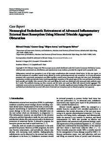 Hindawi Publishing Corporation Case Reports in Dentistry Volume 2012, Article ID[removed], 5 pages doi:[removed][removed]Case Report