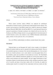 Researches by multivariate statistical methods of inorganic elemental content in human teeth