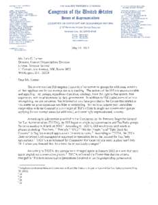 DARRELL E. ISSA, CALIFORNIA CHAIRMAN JOHN L. MICA, FLORIDA MICHAEL A. TURNER , OHIO JOHN J . DUNCAN. JR .. TENNESSEE PATRICK T. McHENRY, NORTH CAROLINA